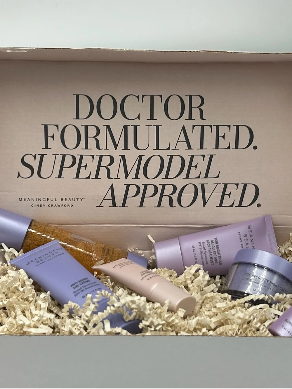 Cindy Crawford Meaningful Beauty Melon Serum Moisturizer Gift Set